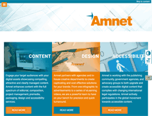 Tablet Screenshot of amnet-systems.com